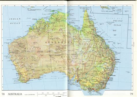 Printable Australia Map
