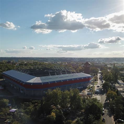 Stadion Miejski Im Piotra Wieczorka W Gliwicach Stadion Piasta