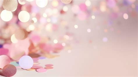 Pink party background with confetti 27547635 Stock Photo at Vecteezy