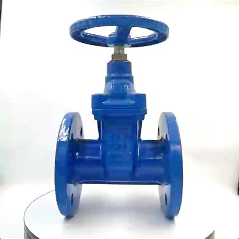 Din3352 F4 F5 Pn16 Pn10 Cast Iron Gate Valve Flanged End No Rising