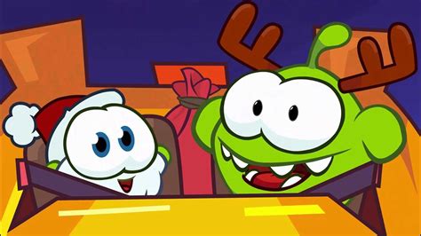 Las Historias De Om Nom Regalos De Navidad Dibujo Animado Cut