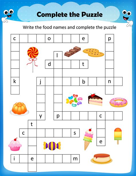 Printable Word Puzzles For 5 Year Olds | Printable Crossword Puzzles