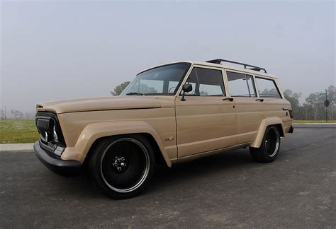 Modified 1966 Jeep Wagoneer Matches Chevy Silverado V8 Grunt With