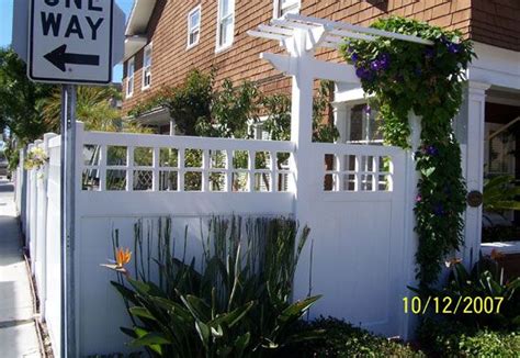 Vinyl Semi Privacy Fencing Styles Orange County Fencing Contractor