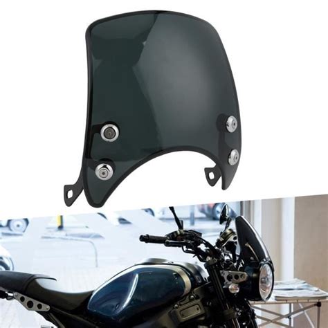 Surenhap Parebrise De Moto D Flecteur De Vent Universel Pc Pour Pare