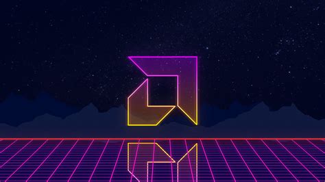 Outrun AMD wallpaper [3840 x 2160] : r/Amd