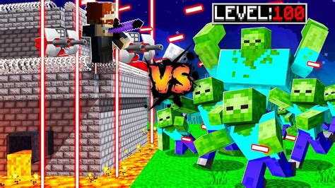 1000 Mutant Mob Vs Best Defence Base In MInecraft Indianbot YouTube