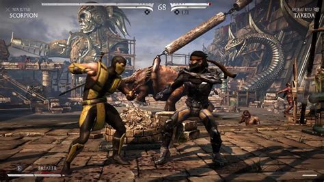 Mortal Kombat Takeda Vs Scorpion YouTube