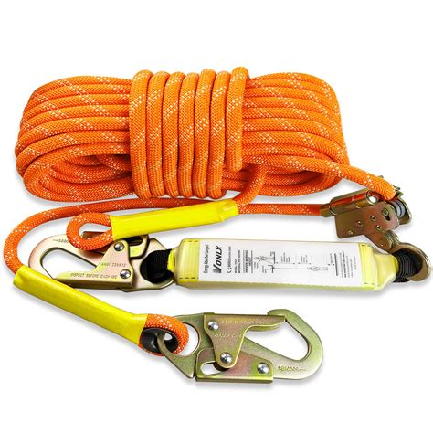 Amazon.com: VONLX Fall Protection Safety Rope 50FT Heavy Duty Vertical