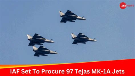 Indian Air Force Set To Procure Tejas Mk A Jets Defence Ministry