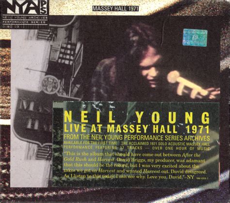 Neil Young – Live at Massey Hall 1971 (2007, Digipak, CD) - Discogs