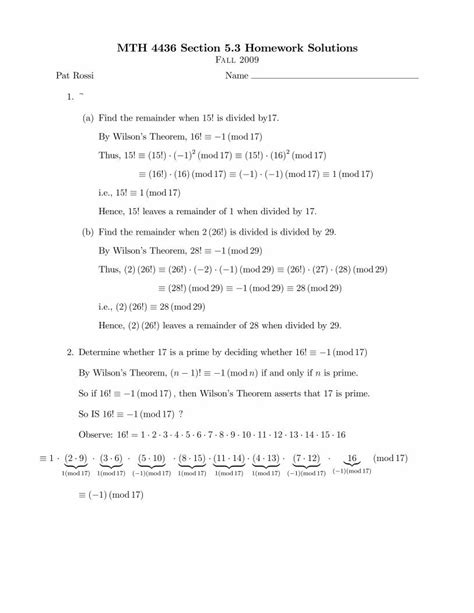 (PDF) Wilson's Theorem - DOKUMEN.TIPS