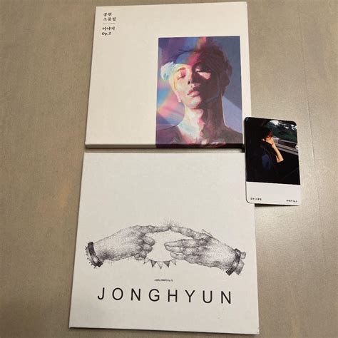 Shinee Jonghyun Solo Album Collection Story Op Essay Version Cd