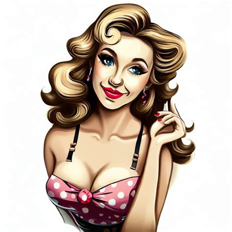 Illustrate Pin Up Of Women Illustration By Weageopsi Fiverr