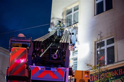 Wiesbadenaktuell Feuerwehreinsatz Kellerbrand in der Bleichstraße am