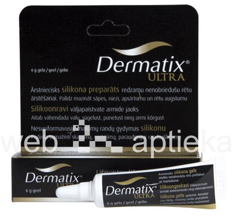 Buy Dermatix Ultra Gel G For The Treatment And Prevention Of Keloids