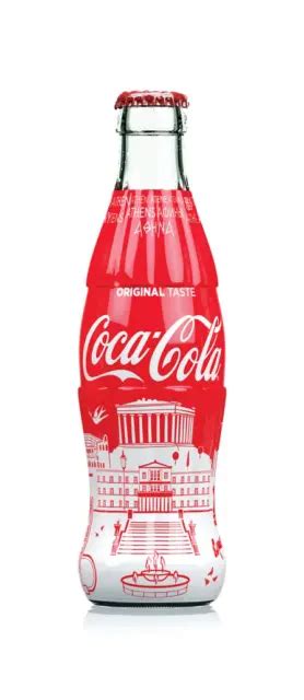 Botella Vac A Coleccionable De Coca Cola Athens Parthenon Limited