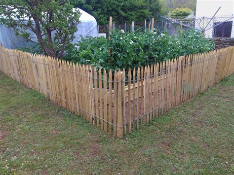 Photo Ganivelles Autour D Un Potager