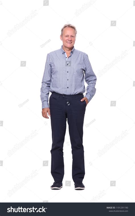 Full Body Caucasian Man Stock Photo 1191291190 Shutterstock