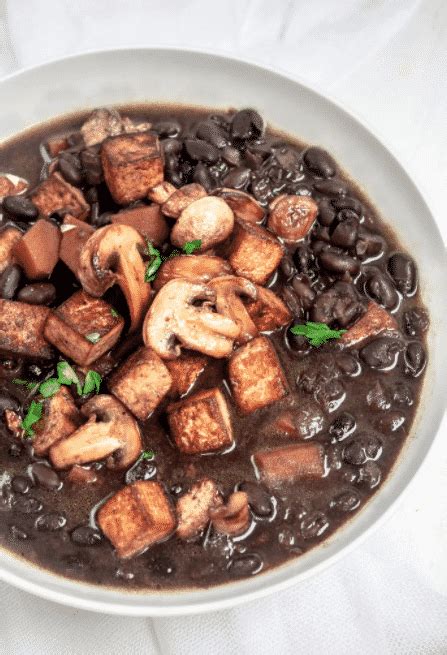 Receita De Feijoada Vegana De Cogumelos E Tofu Boomi