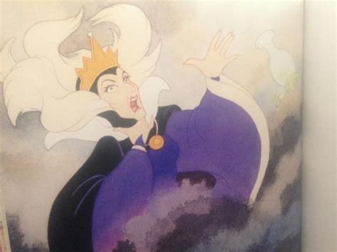 Evil Queen S Transformation Into An Old Hag Snow White Disney Evil