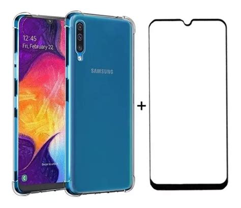 Funda Antichoque Para Samsung Galaxy A70 Película 3d En Color