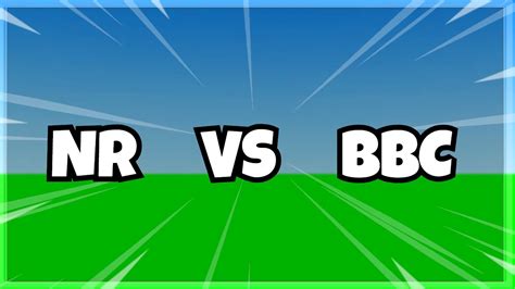 Nr Vs Bbc Friendly Clan War Roblox Bedwars Youtube