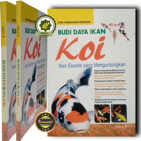 Jual Buku Sukses Budidaya Ikan Koi Ikan Eksotis Yang Menguntungkan