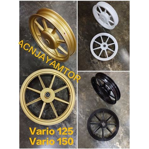 Jual 1 SET VELG PELAK RACING V ROSSI COMET PALANG 8 VARIO 125 OLD VARIO