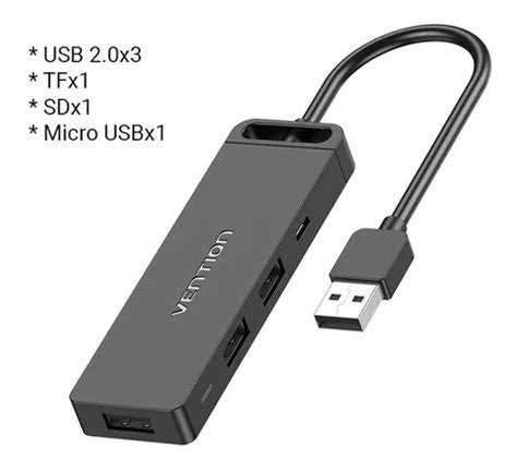 Hub Usb Energizado Con Transformador Cuotas sin interés