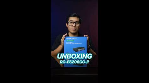 UNBOXING RG ES206GC P RUIJIE REYEE YouTube