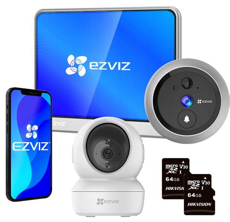 Wizjer EZVIZ DP1C WiFi Kamera Obrotowa WiFi 64Gb Wizjer EZVIZ DP1C