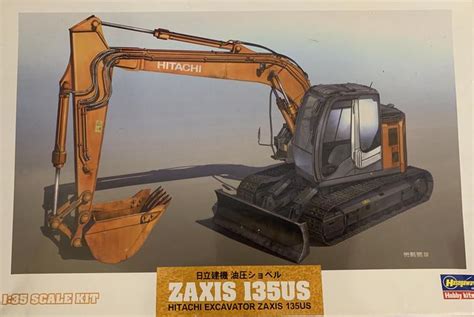 Scale Model Of A Hitachi Zaxis Us Excavator