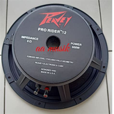 Jual Speaker Component Peavey Pro Rider Inch Watt Shopee Indonesia