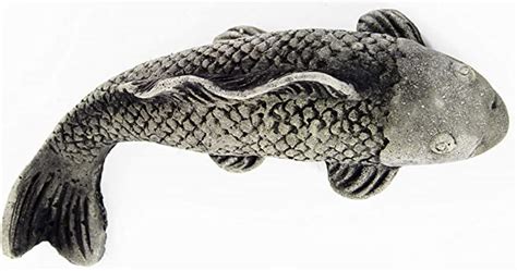 Koi Fish Concrete Garden Statues Cement Figures Patio