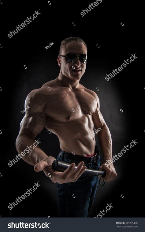 Naked Torso Male Bodybuilder Athlete Long库存照片519735460 Shutterstock