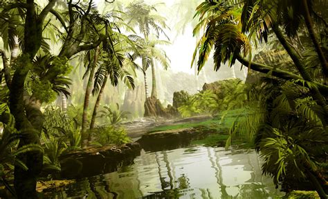 Artstation Tropical Scenery