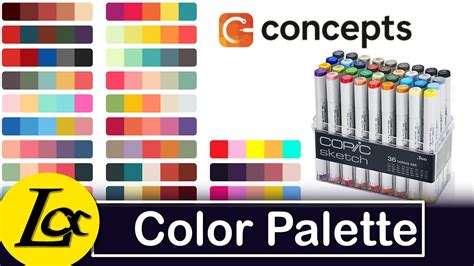 Concepts App Tutorial Color Palette Youtube