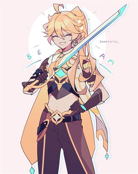 Anime Boy Sketch With Dual Swords