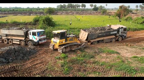 It S Impressive Of Heavy Machinery Like SHANTUI Bulldozers Stepping In