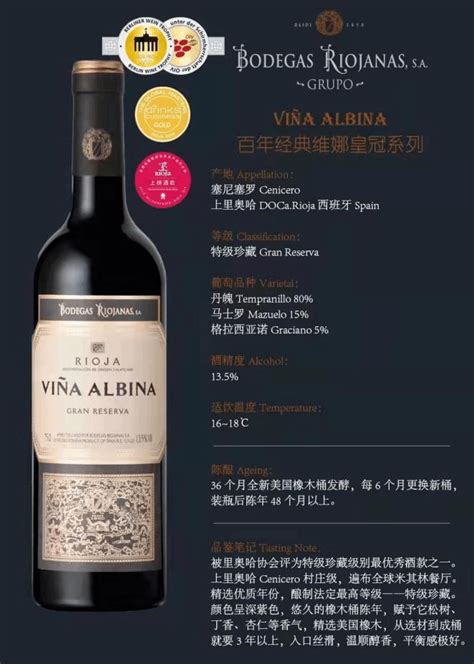 Vina Albina Gran Reserva