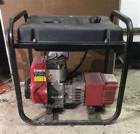 Coleman Powermate Maxa 5000 Watt Gas Generator Sherwood Auctions