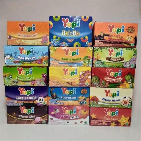 Jual Yupi Permen Jelly Box All Varian Yupi Bolicious Isi 24pcs Yupi