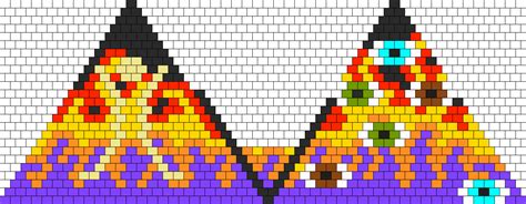 Burning Man Eyes Bikini Bead Pattern Peyote Bead Patterns Misc Bead Patterns