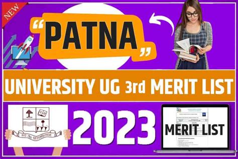 Patna University Ug 3rd Merit List 2023 Ba Bsc Bcom Admission Merit