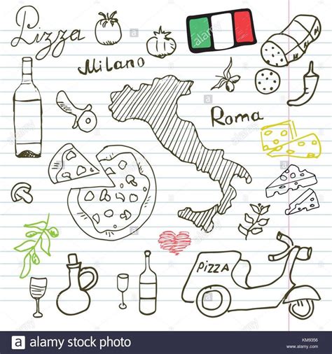 Doodle Drawings Easy Drawings Pizza Drawings Travel Doodles Planner