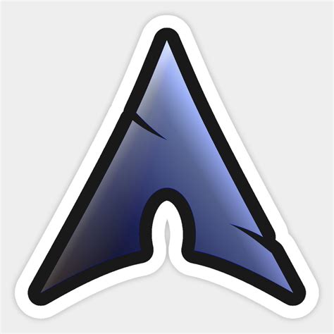 Arch Linux Logo by macjoris | Linux, Logo sticker, ? logo