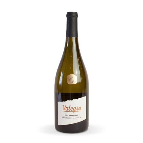 2017 Valegro Chardonnay Dark Horse Estate Winery