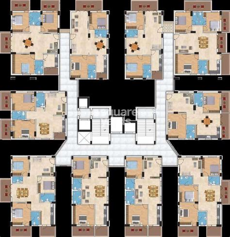 Lakshmi Cadillac In Kondapur Hyderabad Cr Floor Plans