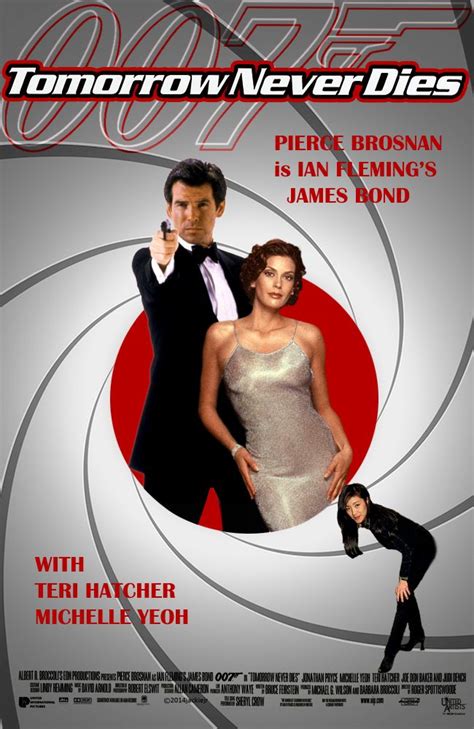 Tomorrow Never Dies James Bond Poster Fan Art Collage By Jackiejr